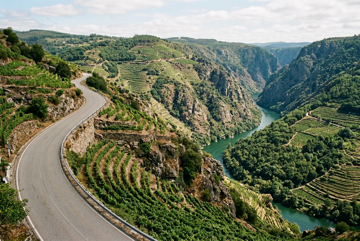 Ribeira Sacra, los miradores del Sil